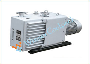 direct drive rotary vane high vacuum pump